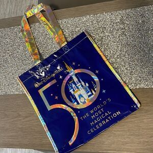 Disney Parks 50th Anniversary Reusable Bag - Medium Size 🎉